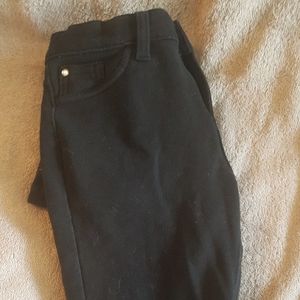 Kidpik girls size 12 jeggings, black